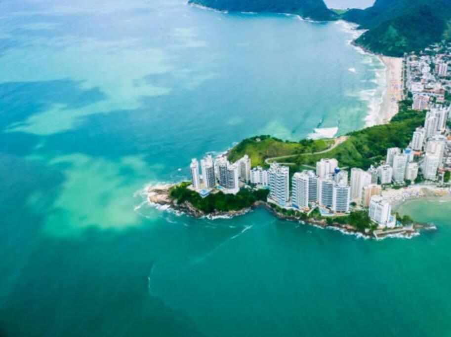Comfort Guaruja Enseada Apartment 26 Wifi, Garagem E Ar Condicionado Εξωτερικό φωτογραφία