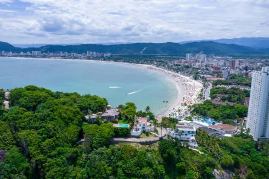 Comfort Guaruja Enseada Apartment 26 Wifi, Garagem E Ar Condicionado Εξωτερικό φωτογραφία